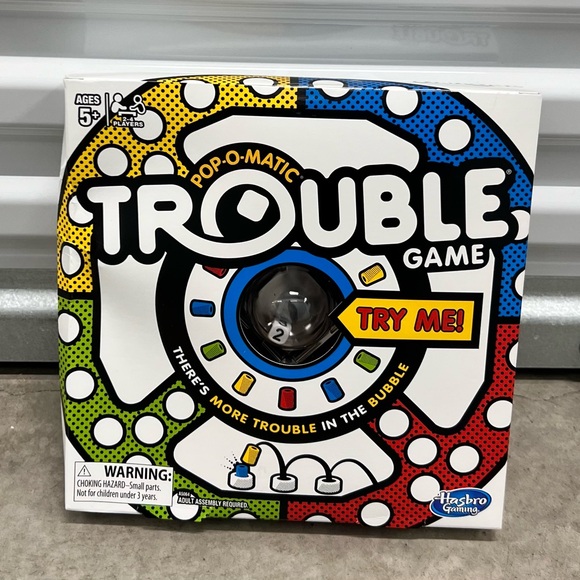 TROUBLE Board Game NEVER BEEN USED - Picture 1 of 3